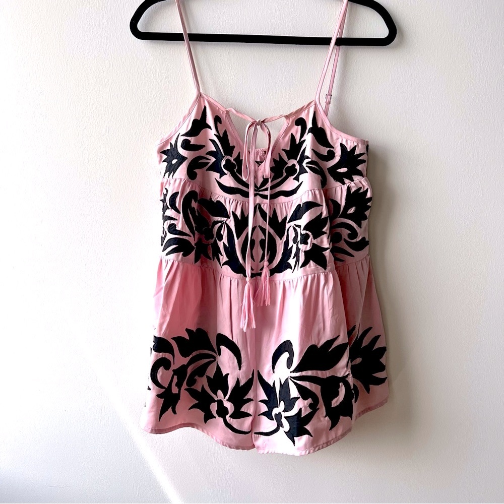 Free People Baby Pink Romper XS